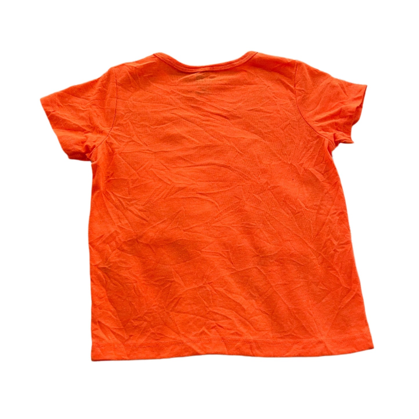 Oranje t-shirt - maat 92 (18-24M)