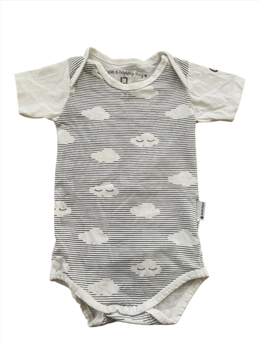 Romper met korte mouwen - maat 62-68 (2-6M)