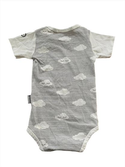 Romper met korte mouwen - maat 62-68 (2-6M)