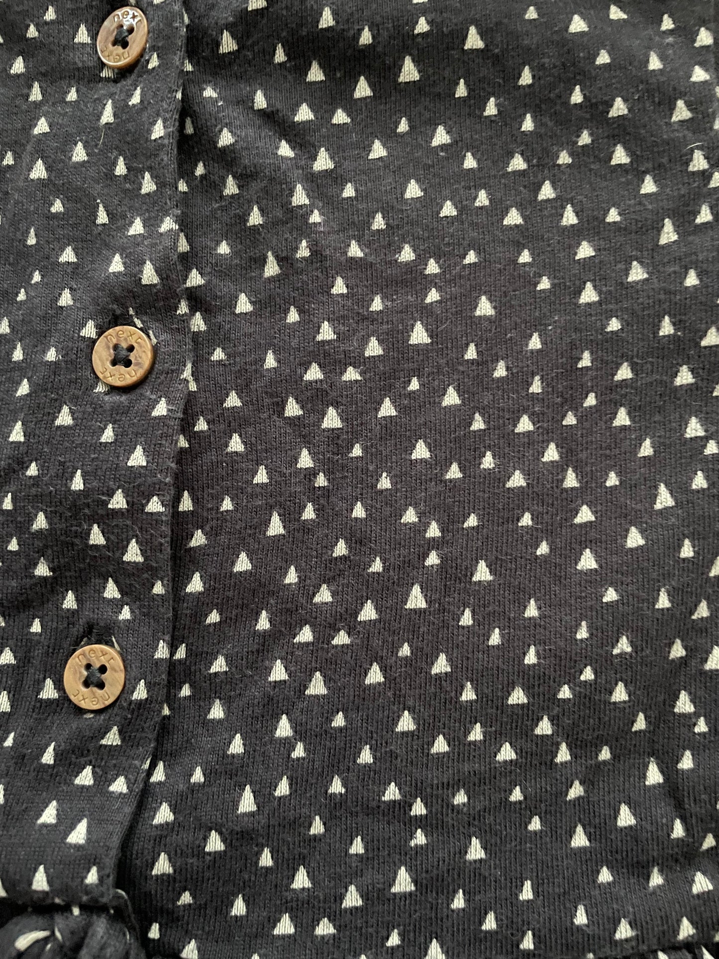 Jurk met lange mouwen - maat 80 (9-12M)