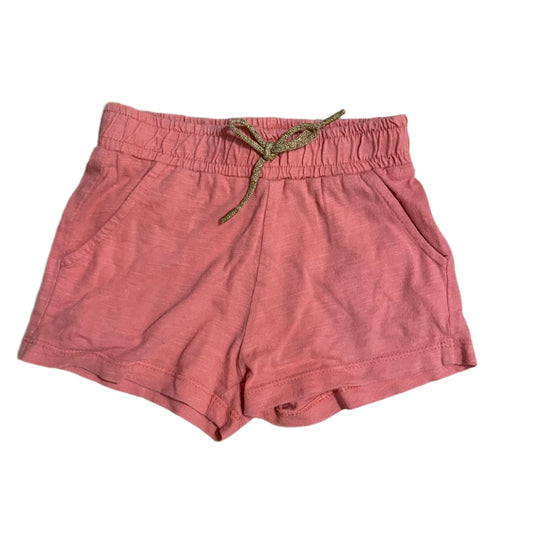 Zalmkleurige shorts - maat 80 (9-12M)