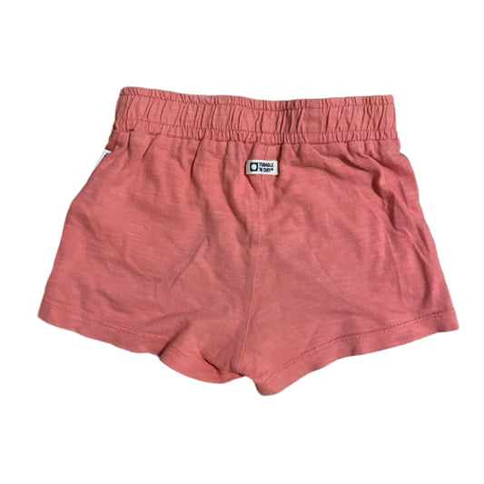 Zalmkleurige shorts - maat 80 (9-12M)