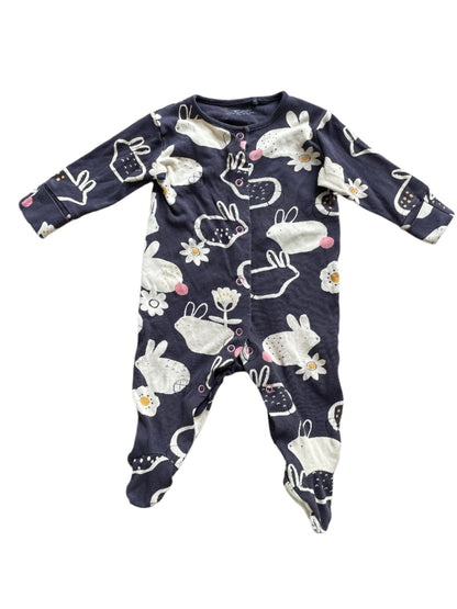 Onesie met lange mouwen - maat 60-68 (3-6M)