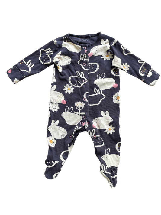 Onesie met lange mouwen - maat 60-68 (3-6M)