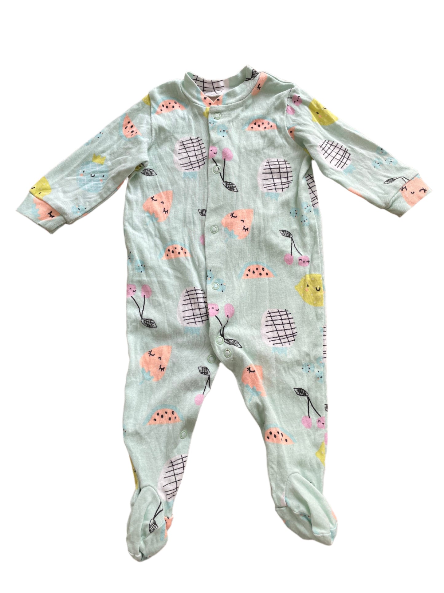 Onesie met lange mouwen - maat 60-68 (3-6M)