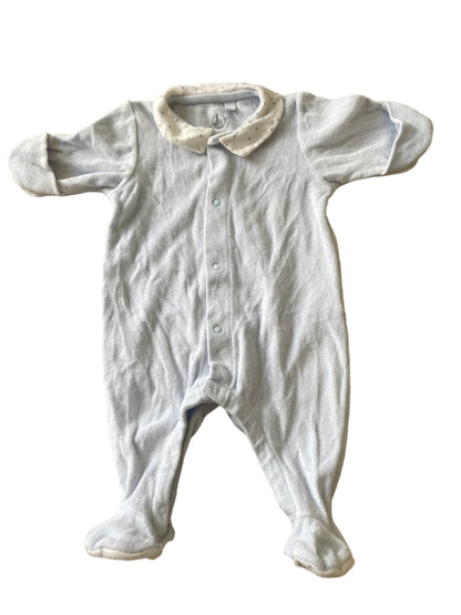 Pyjama voor baby's van fluweel - Maat 50 (pasgeboren)