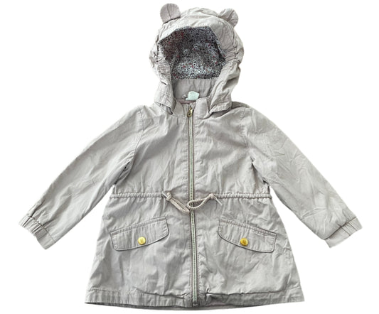 Katoenen capuchonjack - maat 86 (12-18M)