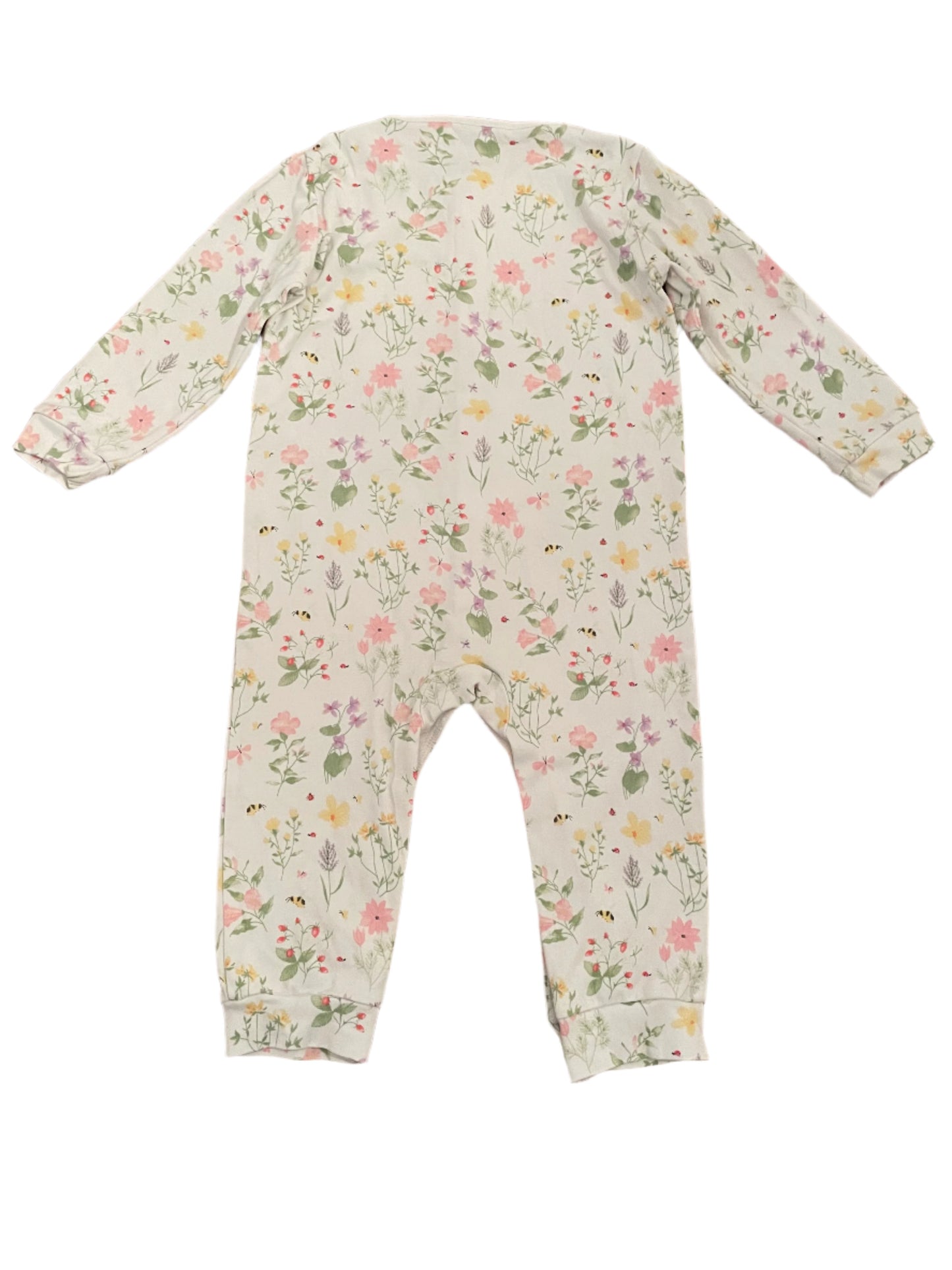 Twee rompertjes met lange mouwen - maat 92 (18-24M)
