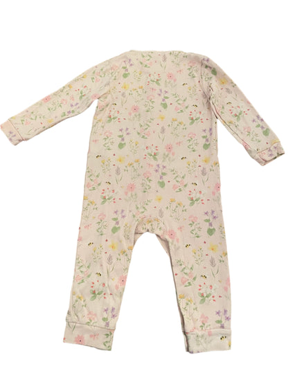 Twee rompertjes met lange mouwen - maat 92 (18-24M)