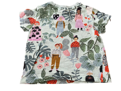 Twee T-shirts met korte mouwen - maat 92 (18-24M)
