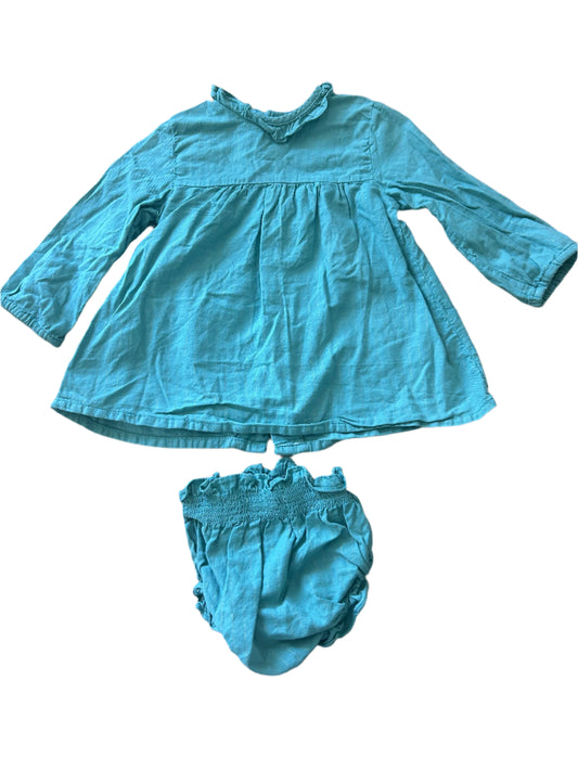 Long-Sleeve Dress - Size 74 (6-9M)