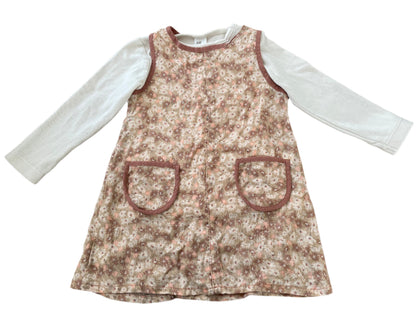 Jurk met lange mouwen - maat 86 (12-18M)