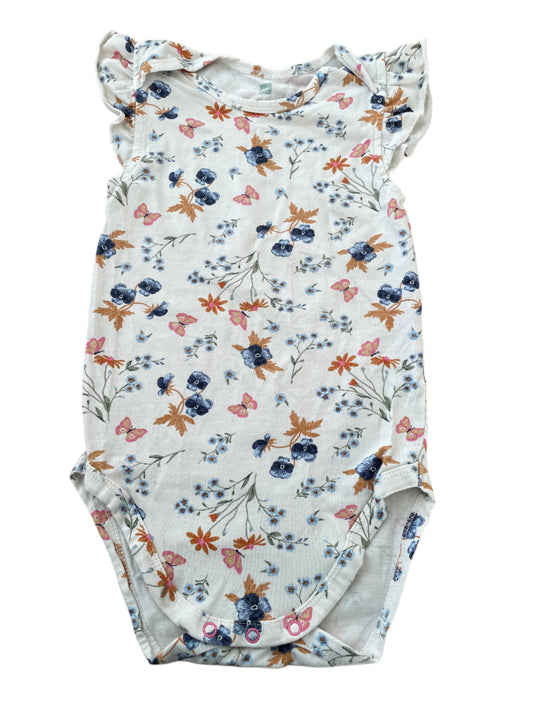 Romper met korte mouwen - maat 86 - 92 (12-24M)