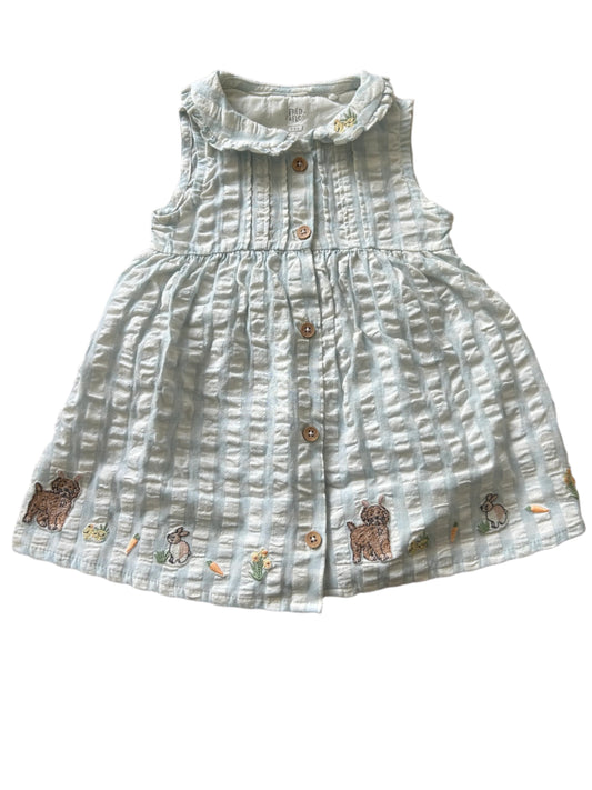 Sleeveless Dress - Size 74 (6-9M)