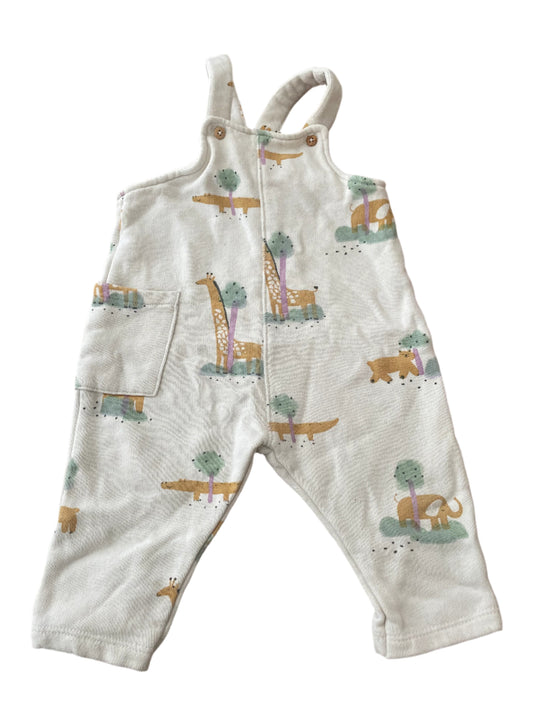 Sweatshirt tuinbroek - maat 74 (6-9M)