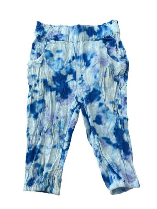 Tie dye lange broek - maat 74 (6-9M)