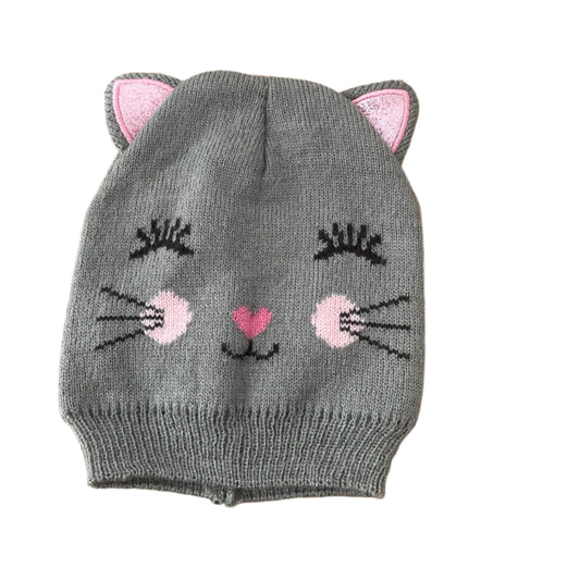 Grijze kattenhoed - 9-24M