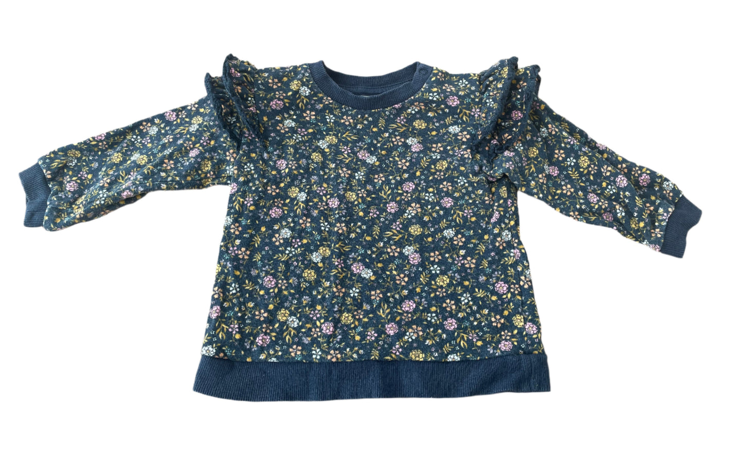 Twee lange mouwen truien - maat 80 (9-12M)
