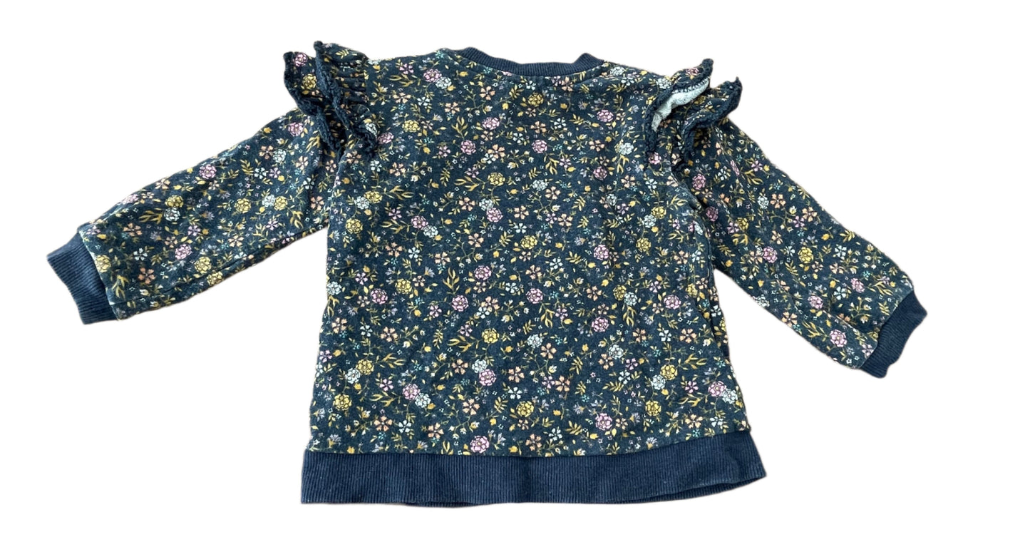 Twee lange mouwen truien - maat 80 (9-12M)