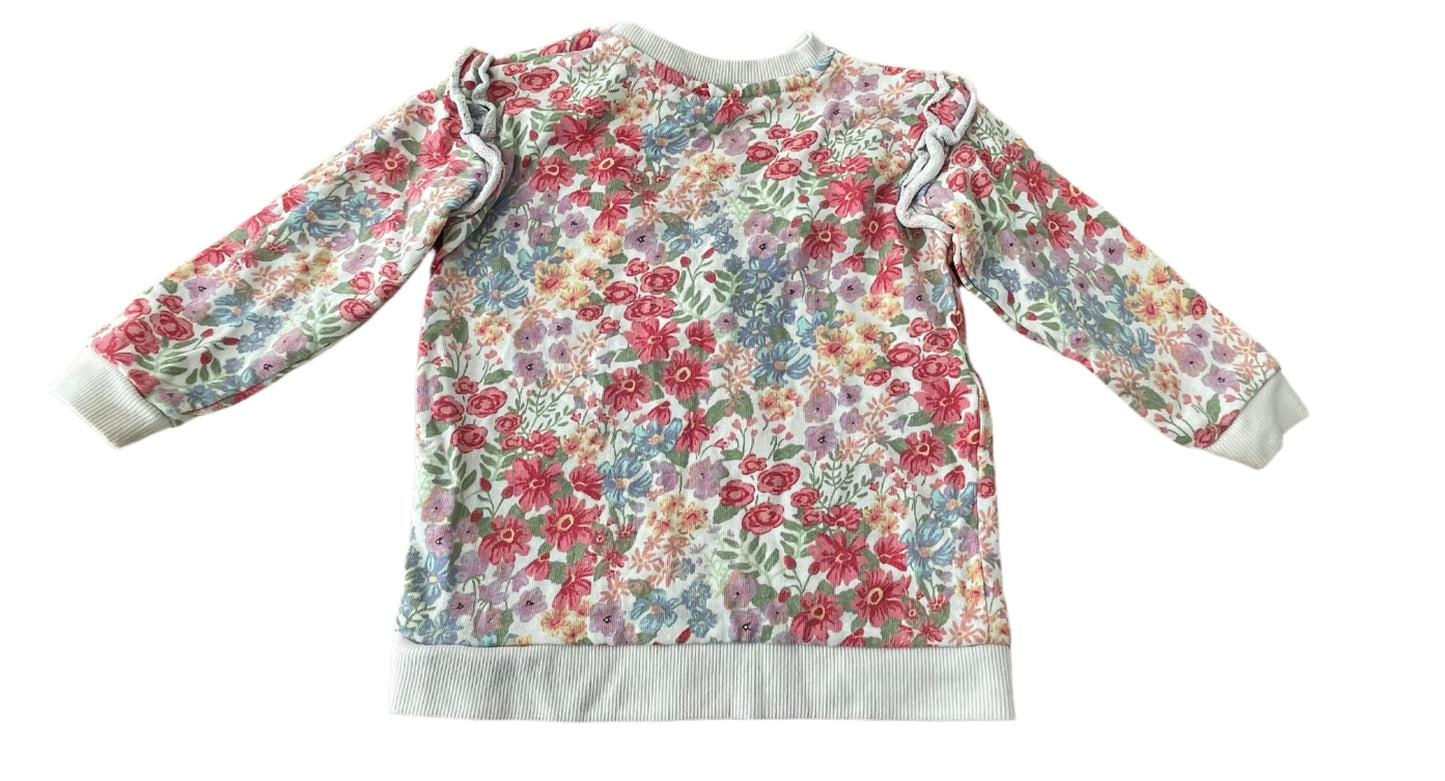 Twee lange mouwen truien - maat 80 (9-12M)