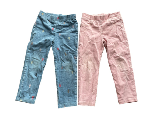 Set van twee lange broeken - maat 86 (12-18M)
