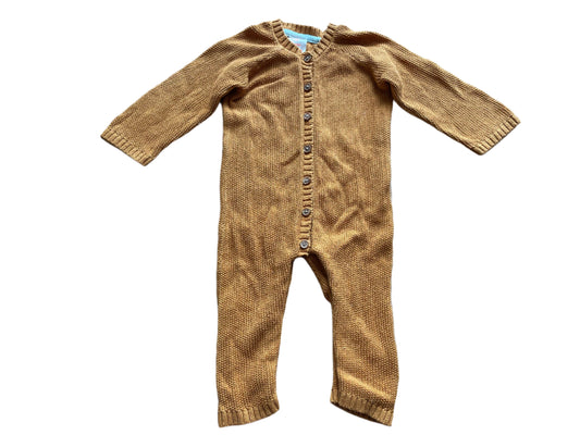 Onesie met lange mouwen - maat 68 (4-6M)