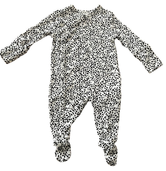 Pasgeboren Onesie met lange mouwen