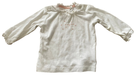 Shirt met lange mouwen - maat 68 (4-6M)