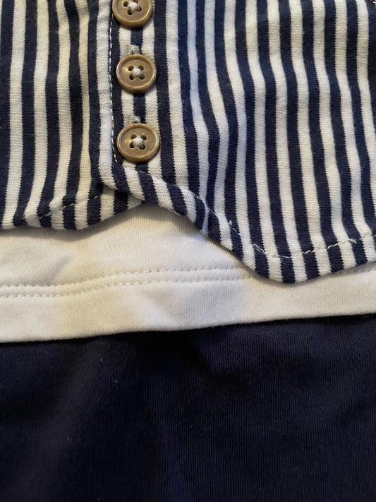 Formele onesie - Maat 50 (pasgeboren)
