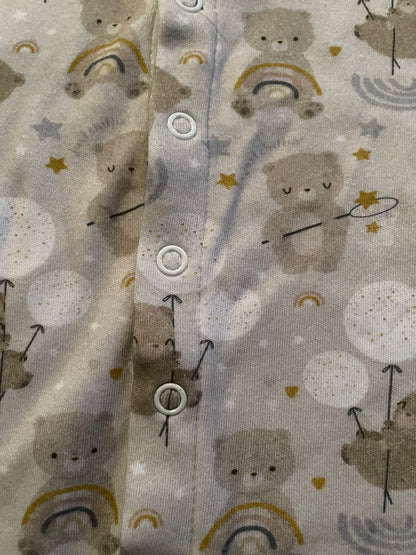 Onesie met lange mouwen - maat 50-60 (0-3M)