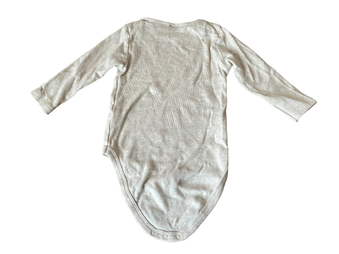 Twee rompertjes met lange mouwen - maat 86 (12-18M)