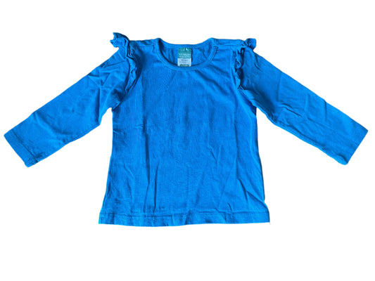Twee shirts met lange mouwen - Maat 86 (12-18M)