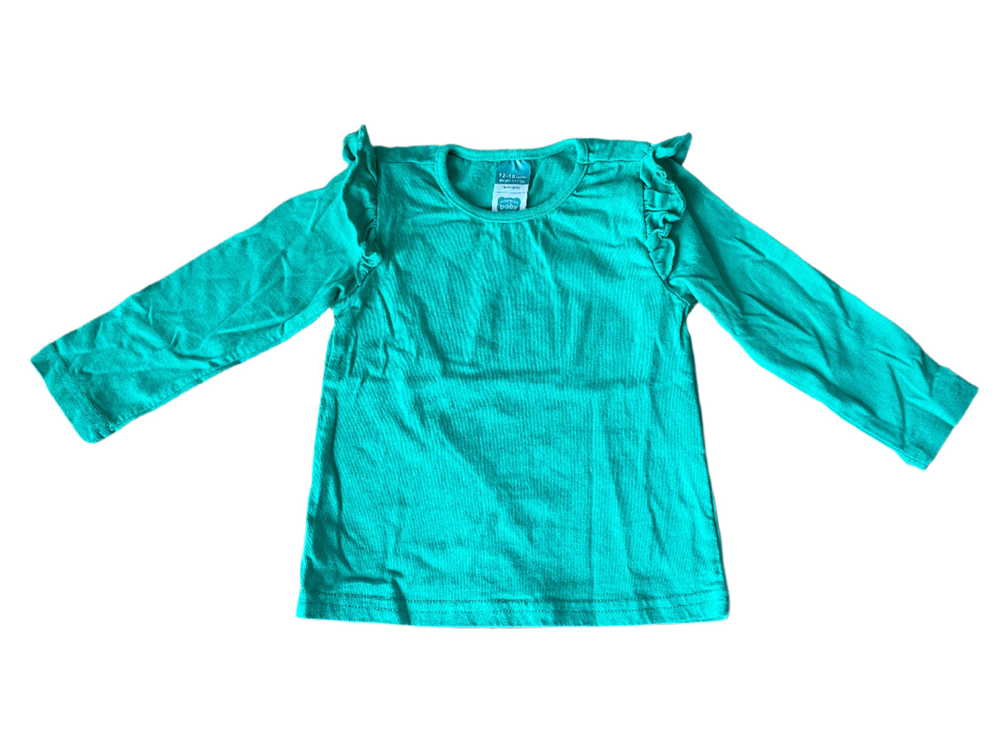 Twee shirts met lange mouwen - Maat 86 (12-18M)