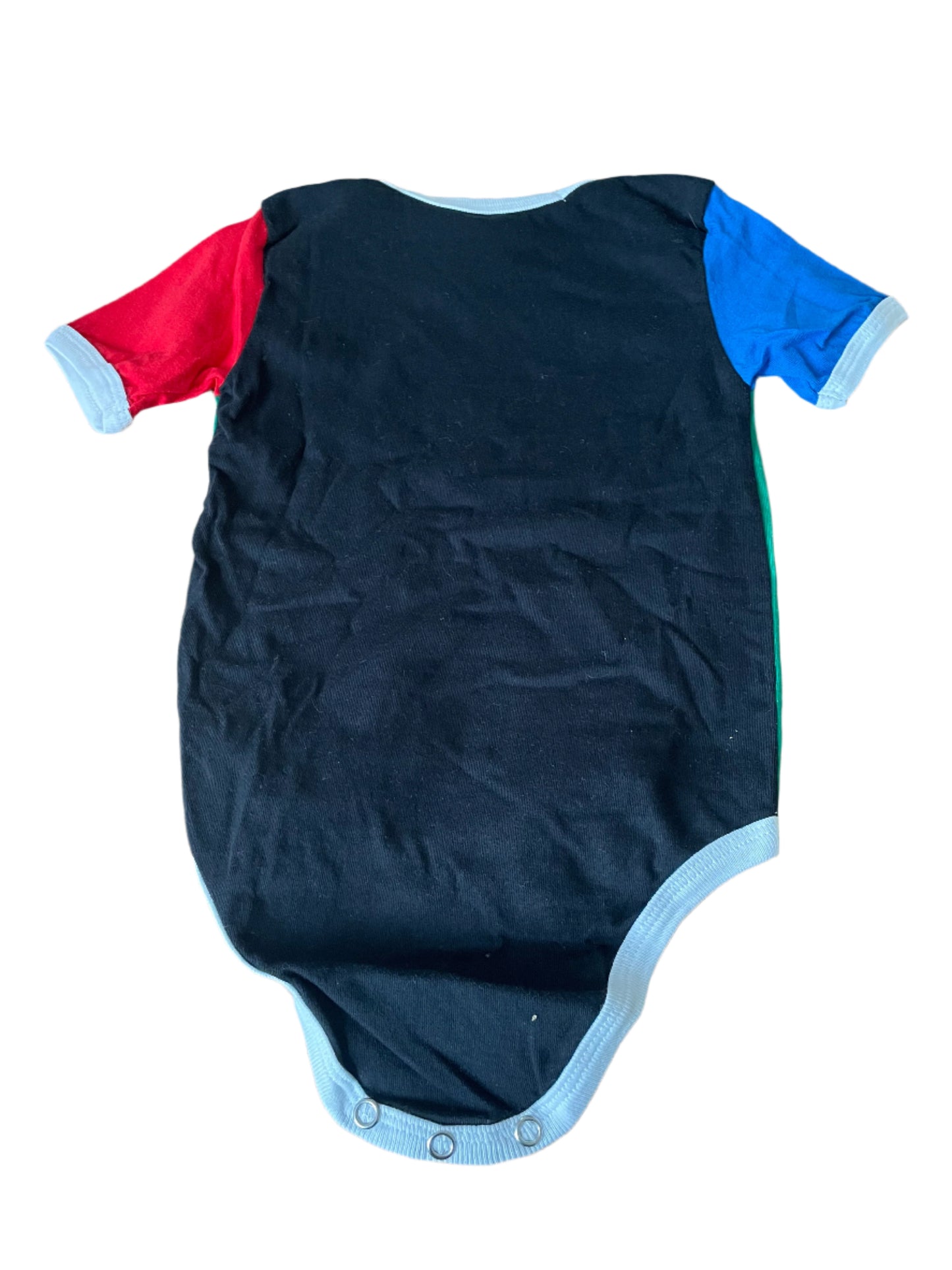 Twee trotse Zuid-Afrikaanse rompertjes - Maat 74-80 (6-12M)