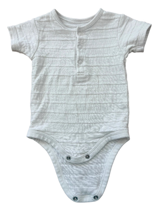 Short-Sleeve Romper - Size 74 (6-9M)