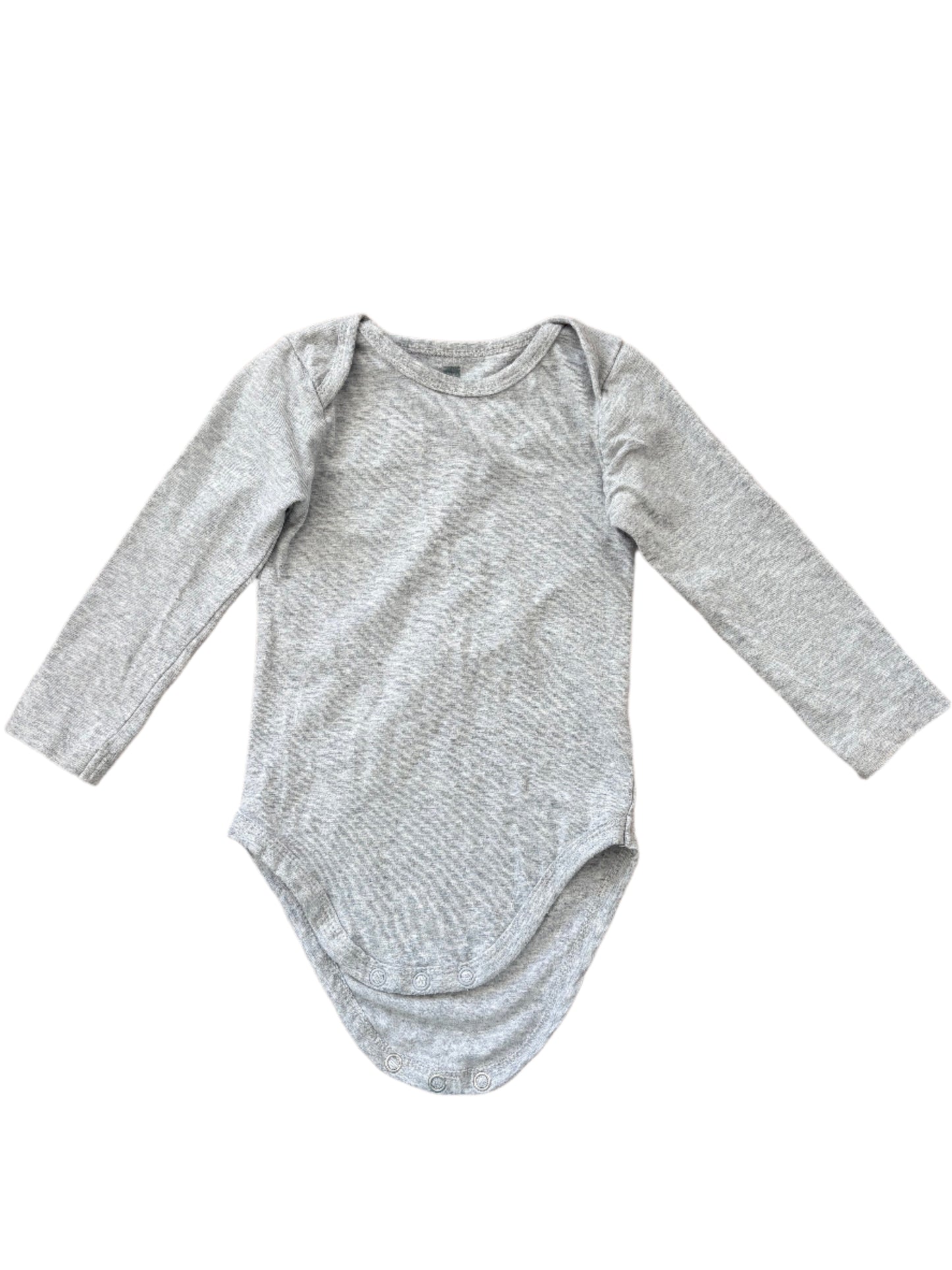 Two Long-Sleeve Rompers - Size 74-80 (6-12M)