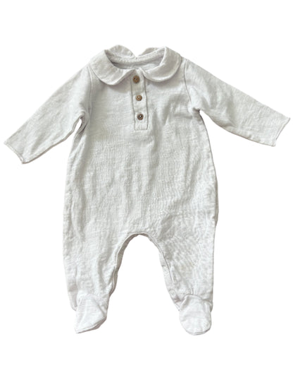 Velvet baby pajamas - Size 50 (Newborn)