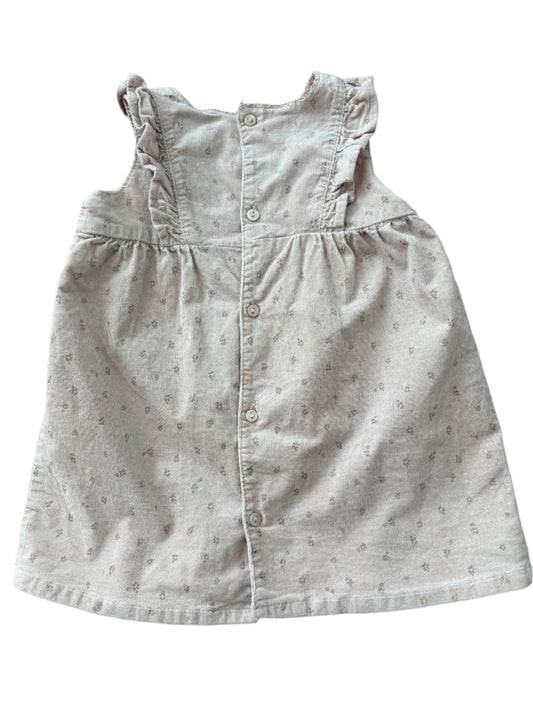 Pinafore dress - size 80 (9-12M)