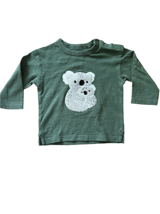 Long-Sleeve T-shirt - Size 80 (9-12M)