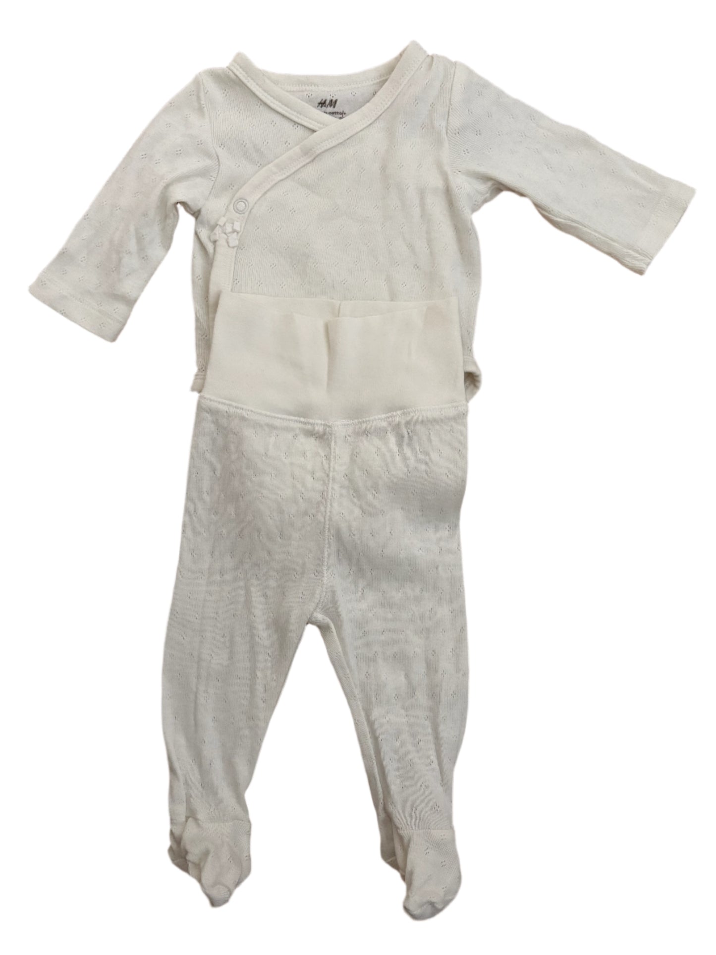 10-Piece Bodysuit and Trousers Set - Size 50 (0-1M)