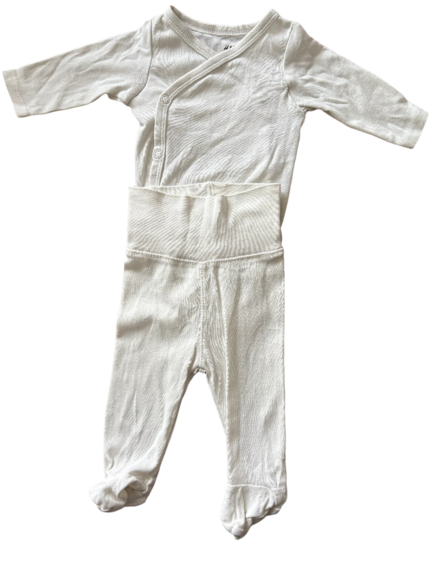 10-Piece Bodysuit and Trousers Set - Size 50 (0-1M)