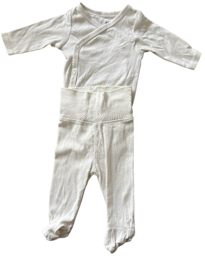 10-Piece Bodysuit and Trousers Set - Size 50 (0-1M)