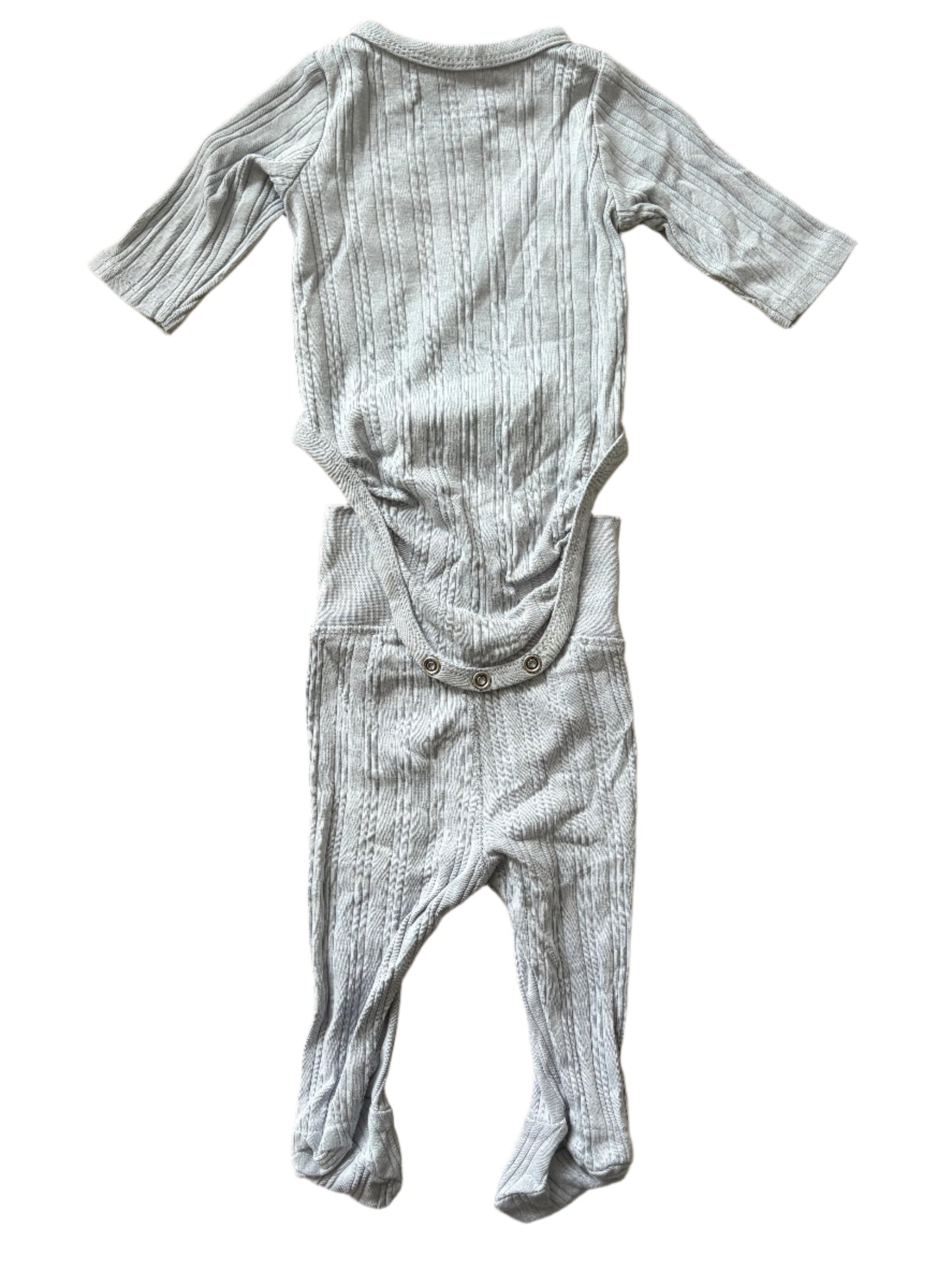 10-Piece Bodysuit and Trousers Set - Size 50 (0-1M)