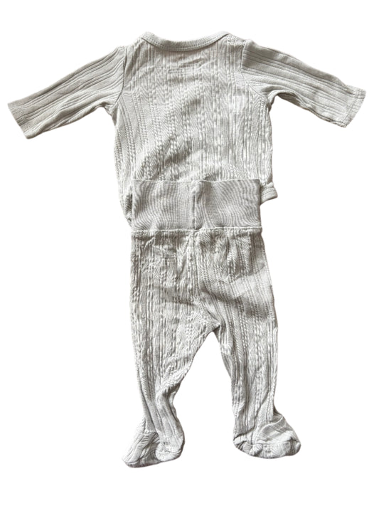10-Piece Bodysuit and Trousers Set - Size 50 (0-1M)