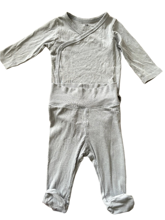 Bodysuit and Trousers Set - Size 62 (2-4M)