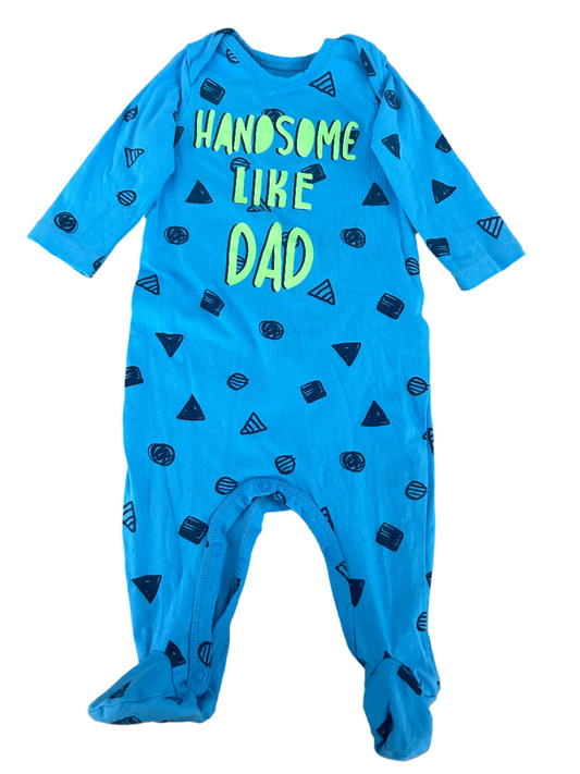 Knap als papa Onesie - maat 62 (3-6M)