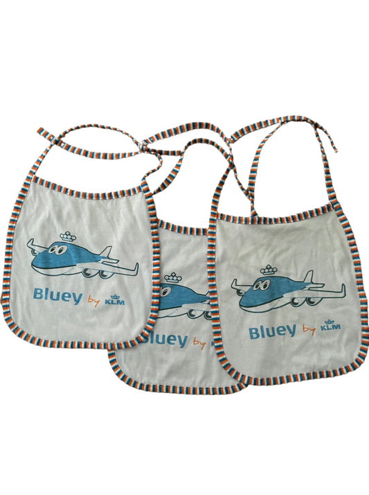 KLM Flying Bluey slabbetjes - set van 3