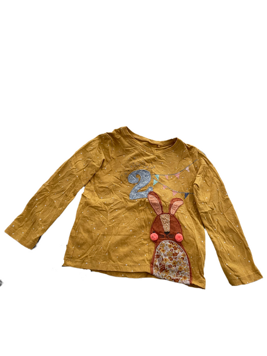 Shirt met lange mouwen - maat 98 (2-3 jaar)