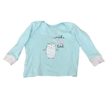 Pyjamaset met lange mouwen - maat 74 - 80 (6 -12M)