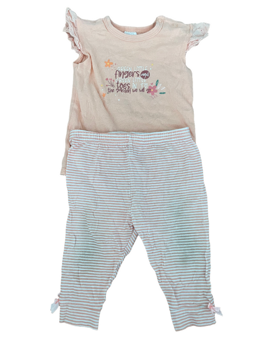 Peach Speelset - maat 74 (6-9M)